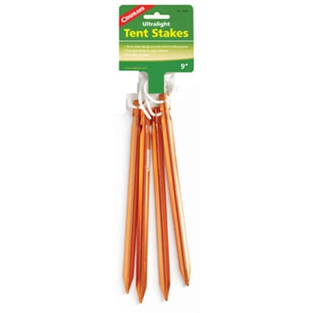 Coghlans 1000 Anodized Aluminum Tent Stake - Orange CO569114
