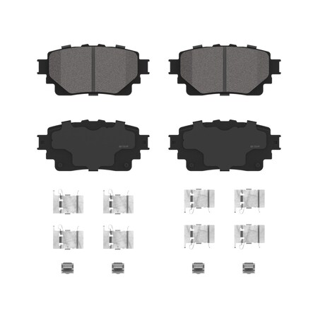 Wagner Brake QuickStop Rear Disc Brake Pad Set Ceramic,  ZD2305