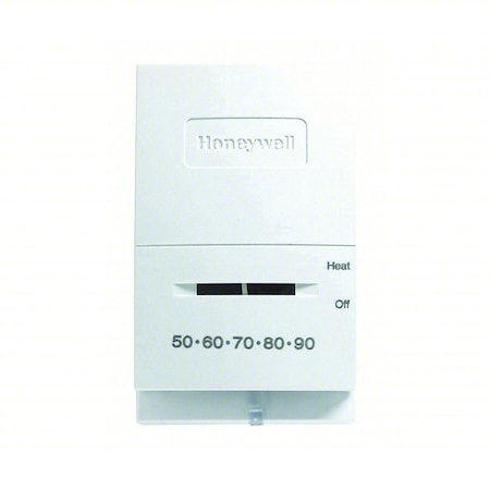 Honeywell Home VERTICAL HEAT ONLY MECHANICAL THERMOSTAT T822K1000