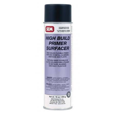 Sem Products Blk High Build Primer Aerosol SE42003