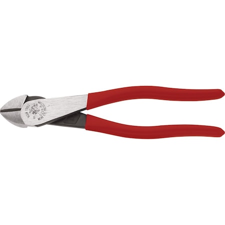 Klein Tools 8 1/8 in High Leverage Diagonal Cutting Plier Standard Cut Oval Nose Uninsulated D228-8