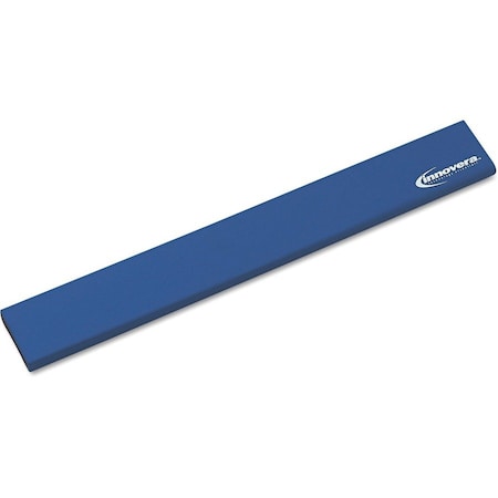 Innovera Latex-Free Keyboard Wrist Rest, Blue IVR52457