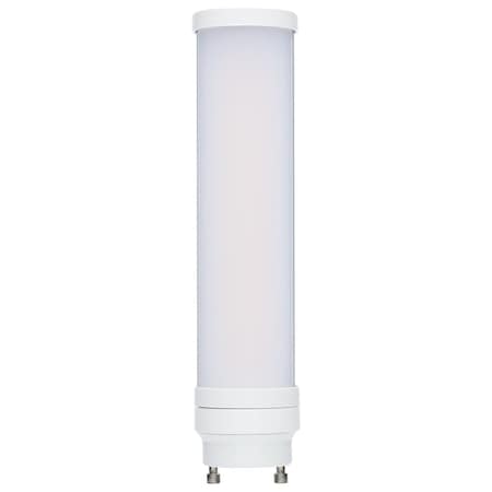 Satco 8 Watt LED PL - GU24 Base - 27K/30K/35K/40K/50K CCT Selectable - Type B Ballast Bypass - 120-277 Volt S8750