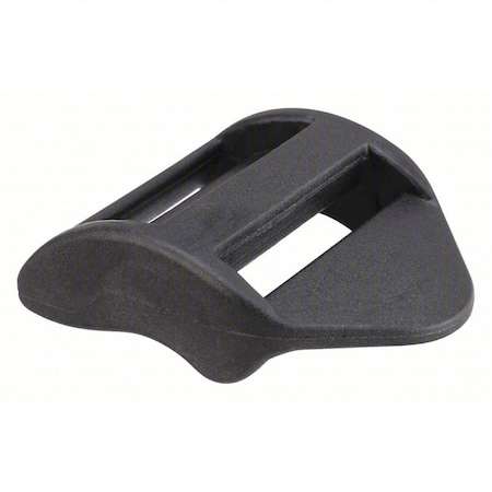 Bulk-Strap Slide Bar Buckle, 2" W, Black, PK5 SB2