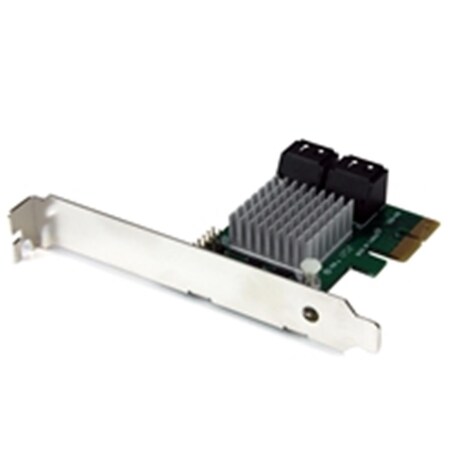 Dynamicfunction Startech  Add 4 Internal Sata Iii - 6gbps Ports To A Computer Through A Pci Express X2 Slo DY131811