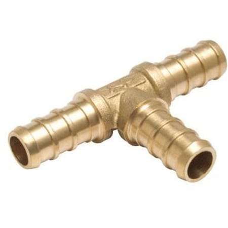 Pinpoint Tee Brass Pex, 0.75 in. PI1634587