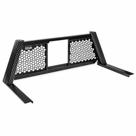 Repl. For Ford F 450 Super Duty Year 2018 Size 5 Smooth Blk Al. Cab Rack W/ Open Wave Honeycom