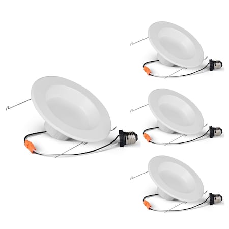 Bulbrite 75 Watt Equivalent 5/6 DWNLGT Dimmable Medium Screw LED Light Bulb N/A 5 CCT - 27/30/35/40/50K 4 PK 862651