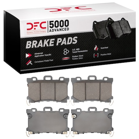 Dfc 5000 Advanced, Disc Brake Pad Set,  1551-2532-00