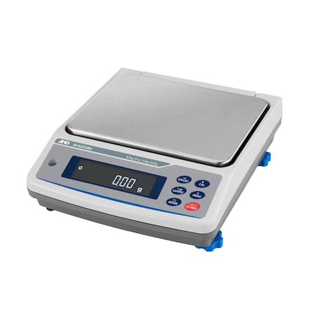 A&D Apollo Dual Range Precision Balance 2.2/8.2 kg x 0.01/0.1 g with External Calibration. IP65 GF-8202MD