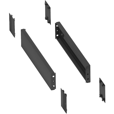 Schneider Electric Side panels for the plinth, PanelSeT SFN, Spacial SF, for electrical enclosure  D800mm, set of 2, H100mm NSYSPS8100