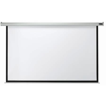 Aarco Manual Steel Cased White Projection Screen, 50''Hx50''W APS-50