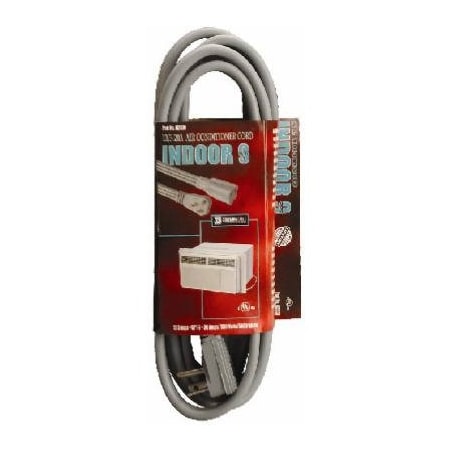Southwire 9' 12/3Gry Flt Ext Cord 03537