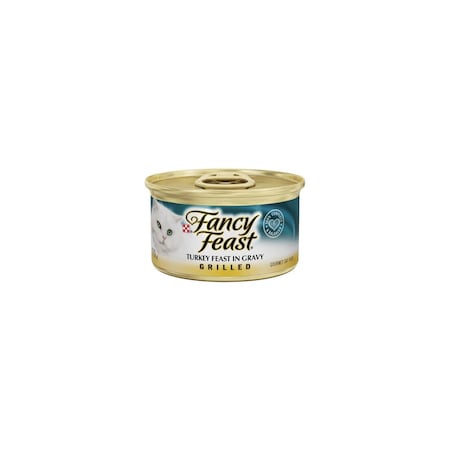 American Distribution & Mfg Co Cat Food, Grilled Turkey, 3-oz. Can 4061