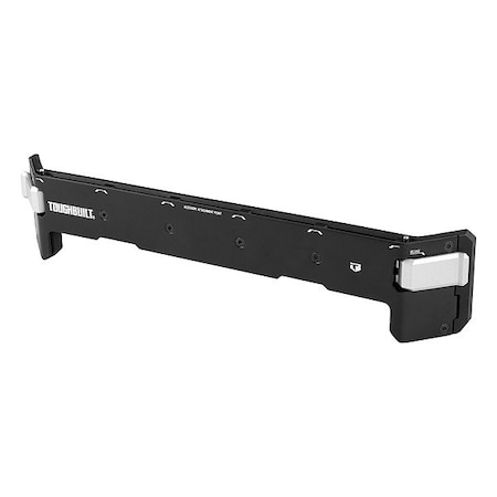 ClipTech Bar, Silver,black, Metal, 1PK
