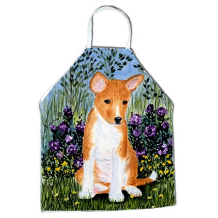 Carolines Treasures Basenji Apron - 27 H x 31 W in. SS8108APRON