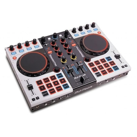 Dj Tech Professional 4-Channel Digital DJ Controller & Mixer USB Dragon Two