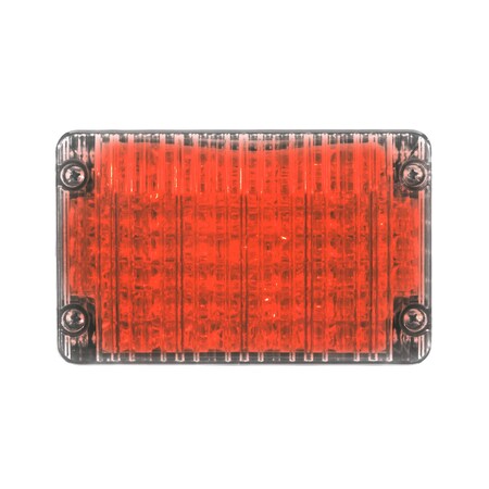 Code 3 LED Perimeter Light, Red, 4"X6" 65R