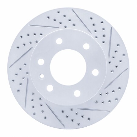 Dynamic Friction Co DFC Geoperformance Rotor - Drilled and Slotted 830-40043R