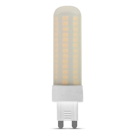 Feit Electric 6.5 W, Compact LED Bulb, White, T4, 3000K Temp. Clear, Dimmable BP60G9/830/LED