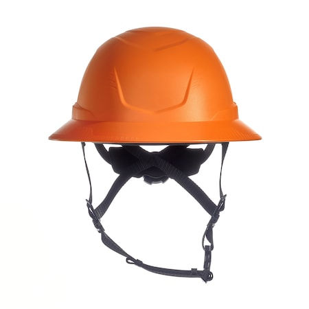 Msa Safety Helmet, Orange, ABS 10250622