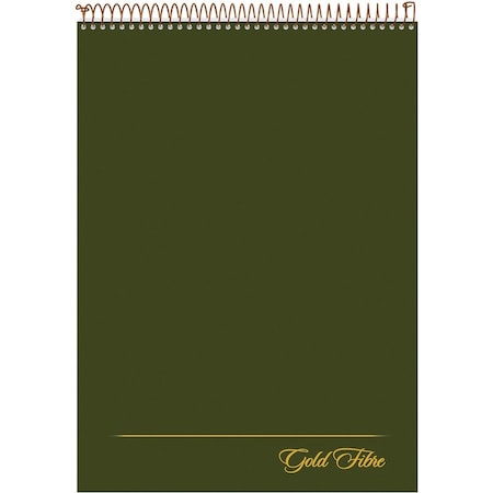 Tops Notepad, Green, White TOP20811