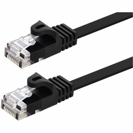 Monoprice FLEXBOOT FLAT CAT6 ETHERNET PATCH CABLE - SNAGLESS RJ45_ FLAT_ 550MHZ_ 40882