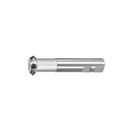 Garant Softcut HIS Chamfer Mill, with Weldon Flat, 25mm Diameter, 5 Inserts 214911 25/5