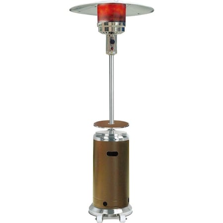 Hanover Patio Heater, Bronze/Stainless, 41, 000 Btu HAN002BRSS