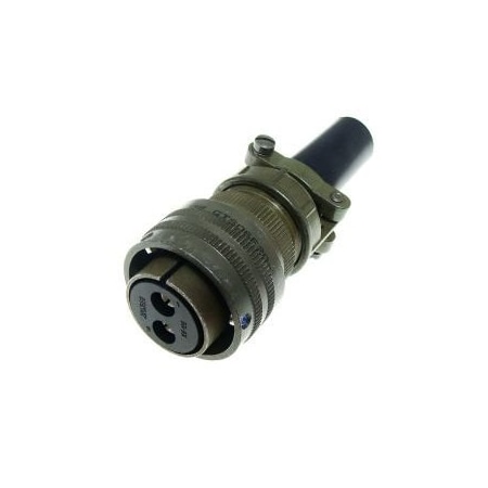 Amphenol Pin & Sleeve Plug, 13/46 A, 4 Pole, Spring Clamp Terminals Wire Connection Type GTC06A2222PXLC