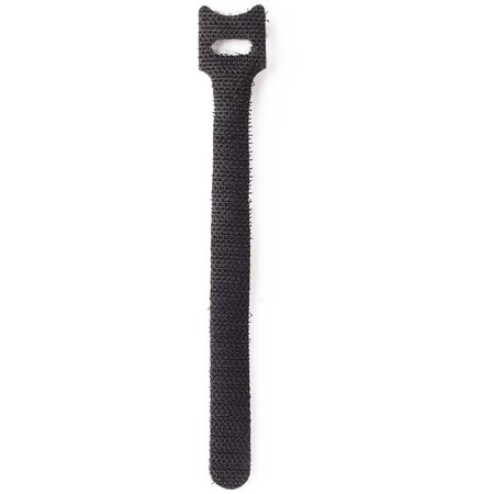 Startech.Com Cable Tie, 6 in L, 1.78 in Max Bundle Dia., Black, Nylon B506IHOOKLOOPTIES