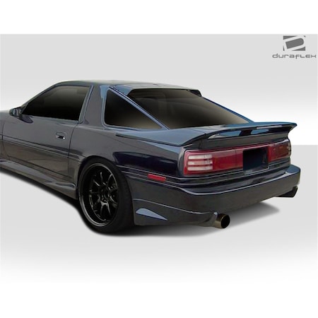 Duraflex 1986-1992 Toyota Supra AB-F Rear Add On, Signature Black - 2 Piece, 2PK 109658