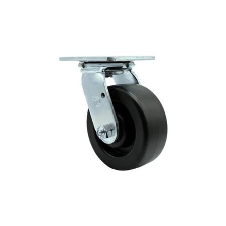 Service Caster 5 Inch Stainless Steel Polyolefin Wheel Swivel Caster with Ball Bearing SCC SCC-SS30S520-POB