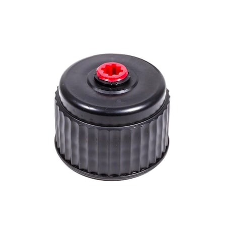 Sunoco Race Jugs R1110BKSQ Utility Jug Lid with Boss Hose Adapter Fitting SRJR1110BKSQ