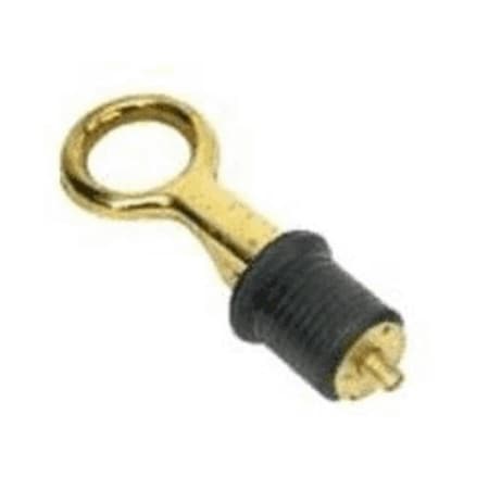 Newalthlete 1 in. Brass Screw Type Bailer Plug NE3092856