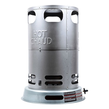Master Portable Gas Floor Heater, 20 lb Sz MH-80V-LPC-A