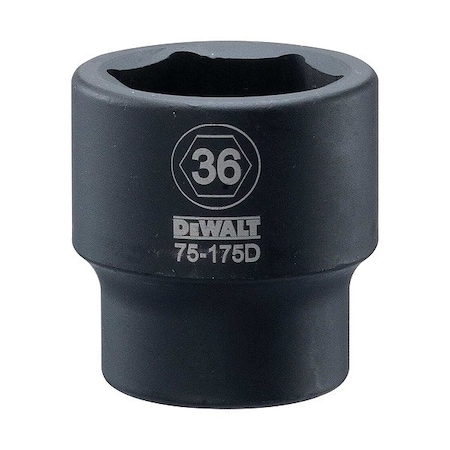 Dewalt Impact Socket, 3/4 IN DR, 36MM DWMT75175OSP