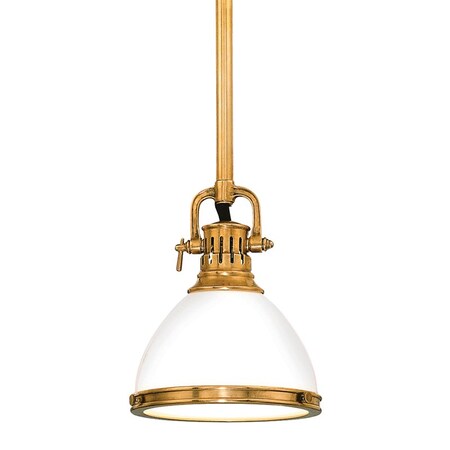 Hudson Valley Lighting Randolph 1 Light Pendant 7 In. Aged Brass 2621-AGB
