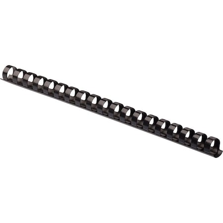 Fellowes SPINES, COMBND, 5/8in, BK, 100CT, 5PK 52327