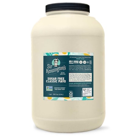 Sir Kensingtons Sugar Free Classic Mayonnaise, 1 Gallon, 4PK 68890239