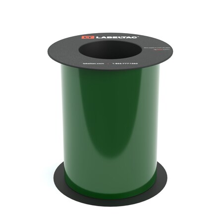 Labeltac Label Supply 7in x 75ft, Dark Green LT716-C