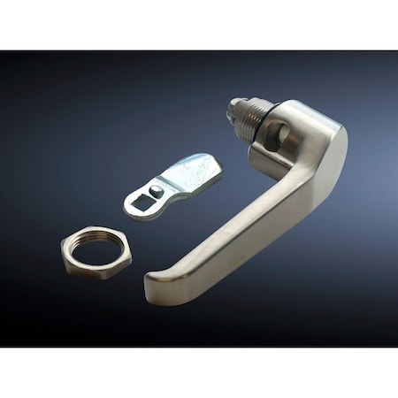 Rittal L Handle F/Ae 3-Pt Latch W/ Padlock 316 Ss Wmlhpls6 8018579