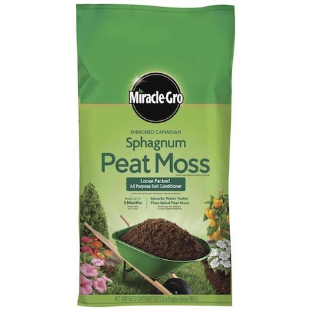 Miracle-Gro Canadian Sphagnum Peat Moss 2 cu ft 85252430