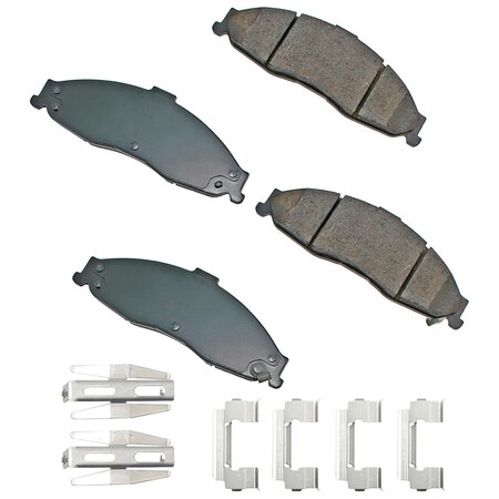 Akebono Street Perf Pad, Asp749A ASP749A