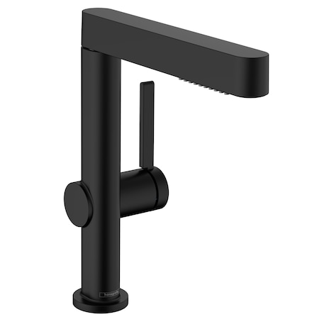 Hansgrohe Finoris Single-Hole Faucet 230 with 2-Spray Pull-Out, 1.2 GPM in Matte Black 76063671