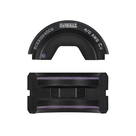 Dewalt Die Set, Latching Head, For DCE310 DCE310040CU