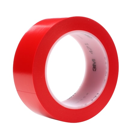 3M Floor Marking Tape, vinyl, No Legend, 5.20 mil Thickness 471