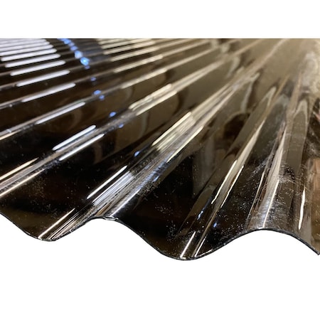 Falken Design Bronze Corrugated Polycarbonate Sheet 33in x 96in x 1/16in - Sturdy COR-PC-Bronze-1/16-3396