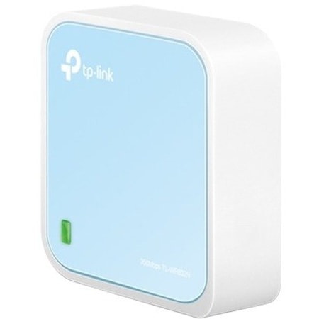 Tp-Link N300 POCKET AP ROUTER, 2.4GHZ, 802.11N/G/B, 1 ETHERNET PORT, 1 MICRO USB PORT TL-WR802N