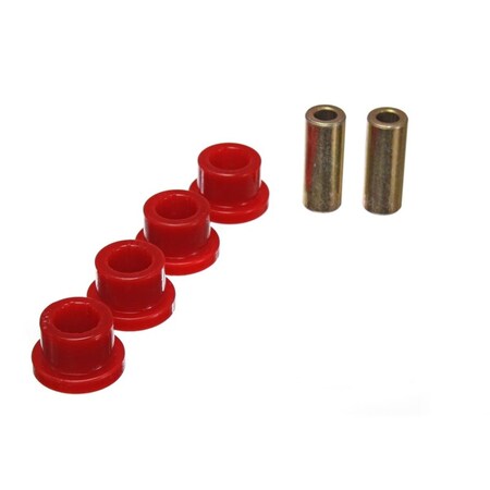 Energy Suspension 0 .875 ID x 1.782 in. OD Red Universal Link Flange Type Bushiings 9.9482R